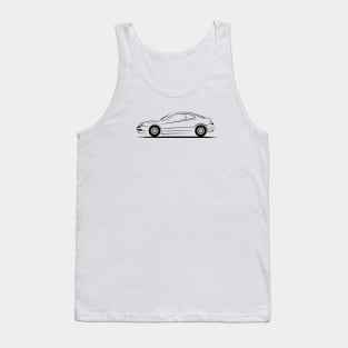 Alfa Romeo GTV (916) 1993-2004 Black Tank Top